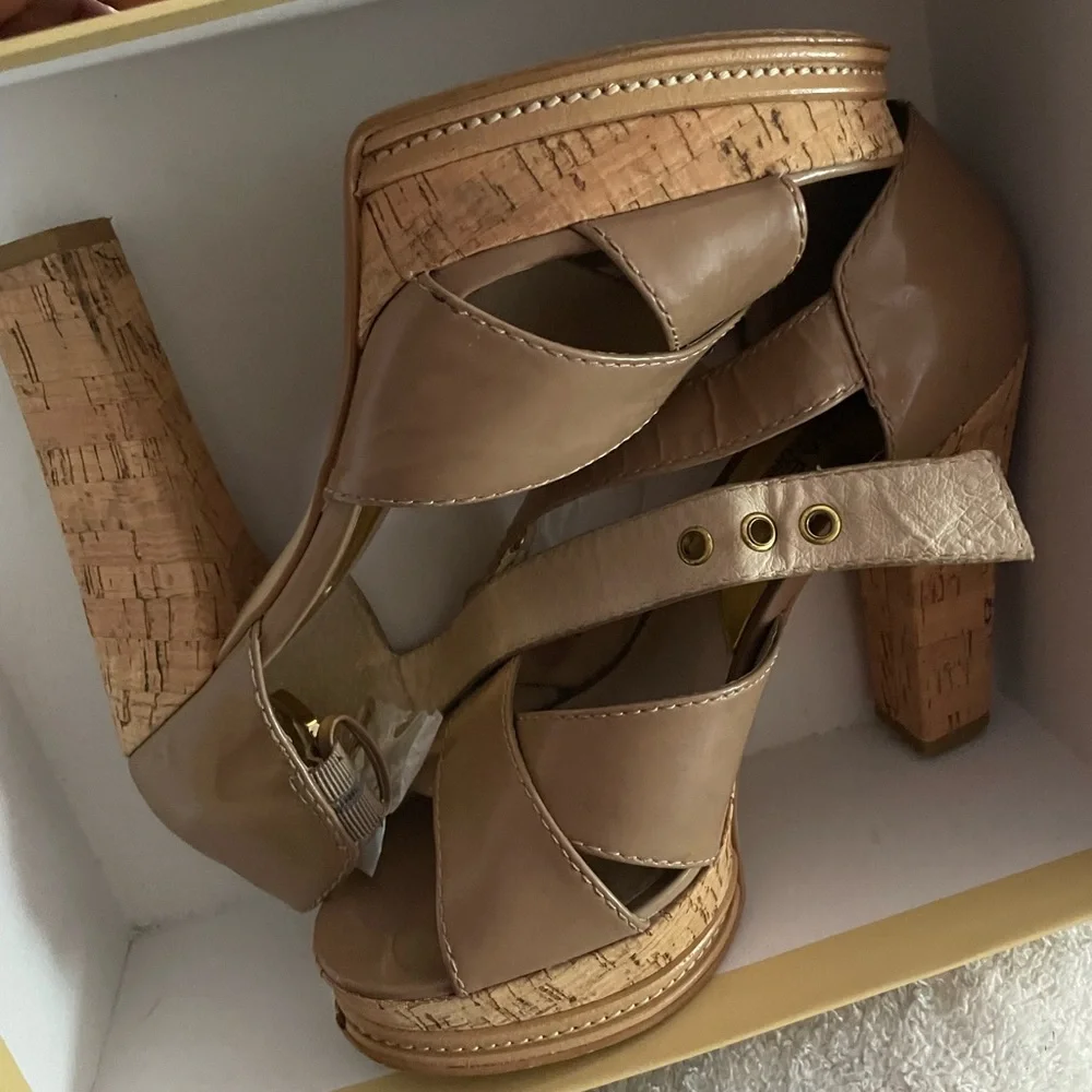 These are Michael Kors wedges. They are brand new. They have never been worn! - Picture 2 of 3